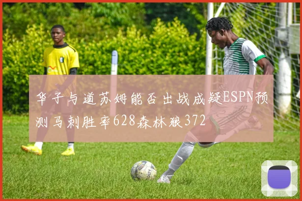 华子与道苏姆能否出战成疑ESPN预测马刺胜率628森林狼372