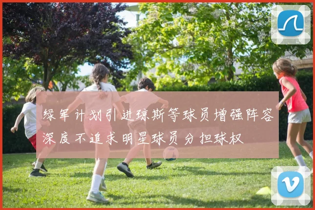 绿军计划引进琼斯等球员增强阵容深度不追求明星球员分担球权